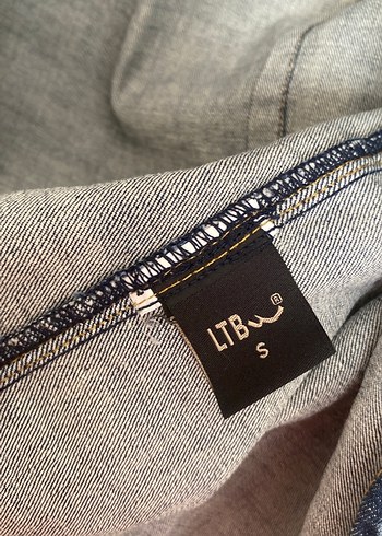 LTB Mavi Denim Düğmeli Kadın Gömlek ceket