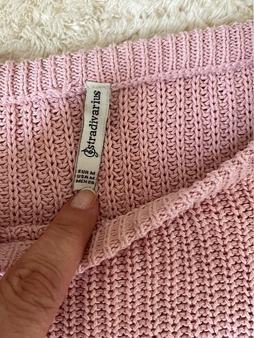 Stradivarius Tatlı pembe kazak