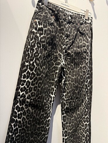 m Beden Zara leopar pantolon