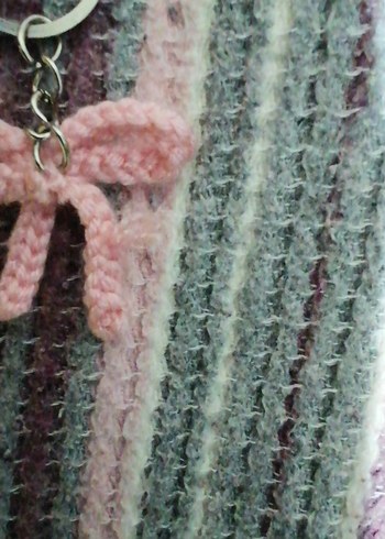 El emeği kurdeleli anahtarlık - Görsel 3