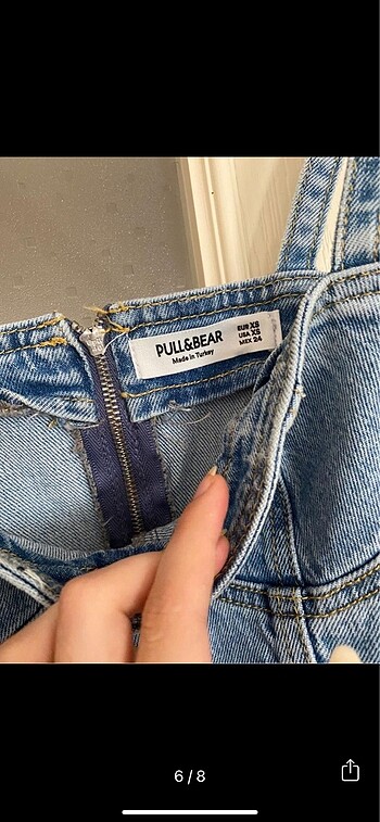 xs Beden pull and bear elbise