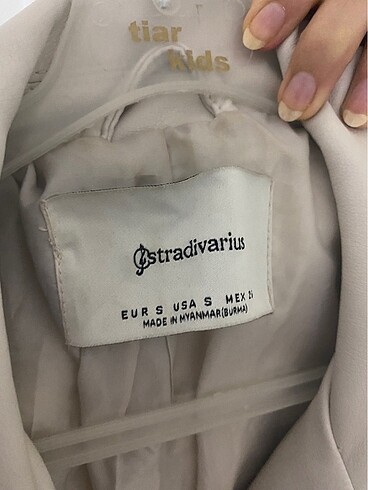 xs Beden stradivarius deri ceket
