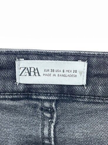 38 Beden siyah Renk Zara Jean / Kot %70 İndirimli.