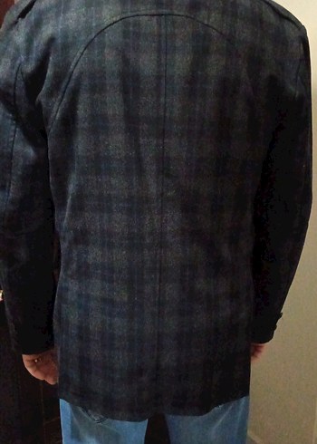 Düğmeli kaşe Erkek Ceket - Görsel 6