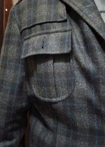 Düğmeli kaşe Erkek Ceket - Görsel 2