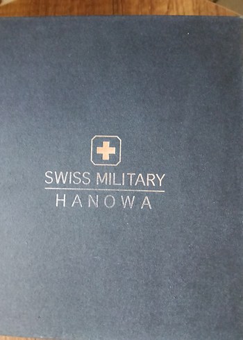 SWISS Military hanowa saat Kutusu - Görsel 3