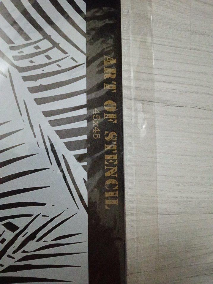 Cadence Yaprak Desenli Stencil - Görsel 2