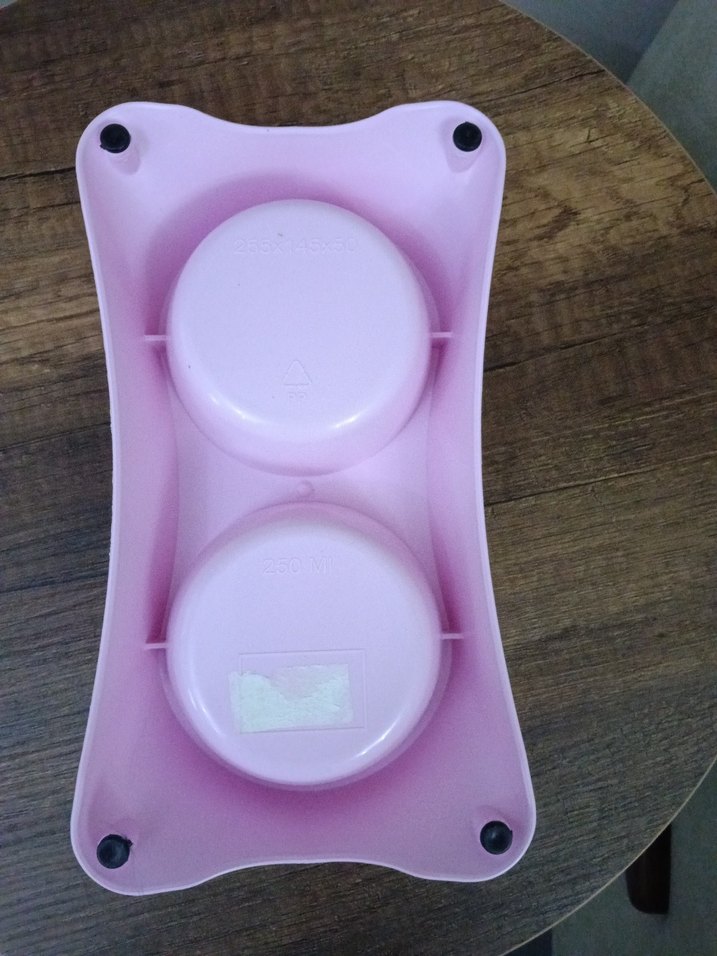 Pastel Pembe Çiftli Kedi/Köpek Mama Kabı - Görsel 3