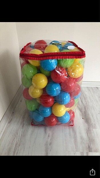 Fisher Price Pilsan Büyük Havuz Topları-100 adet