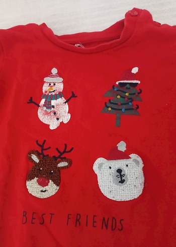 4/5 yada uygun kalın sweatshirt - Görsel 2