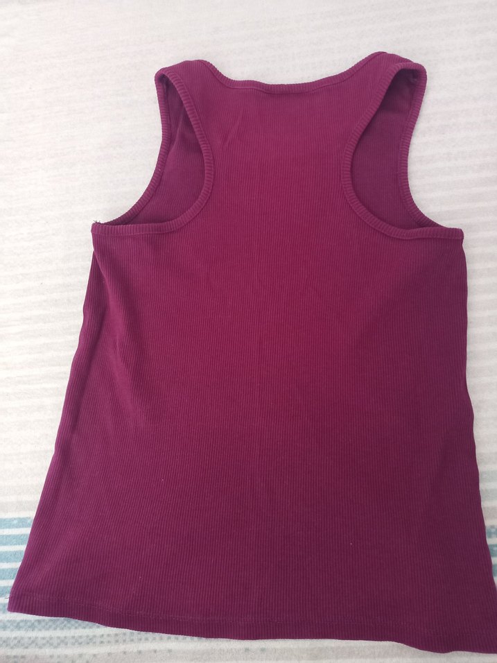 Bordo Renkli Çocuk Atlet/penye - Görsel 2