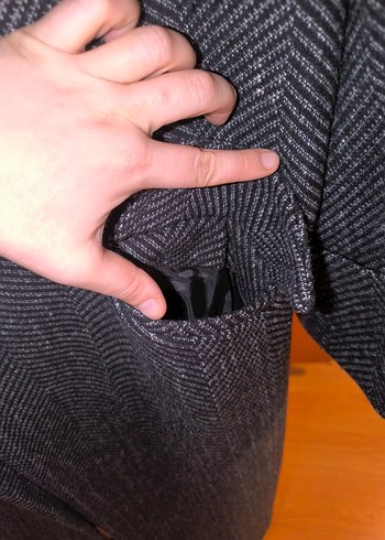 Balıksırtı model kusursuz kaban.. 42/44/46 bedene uyar - Görsel 4