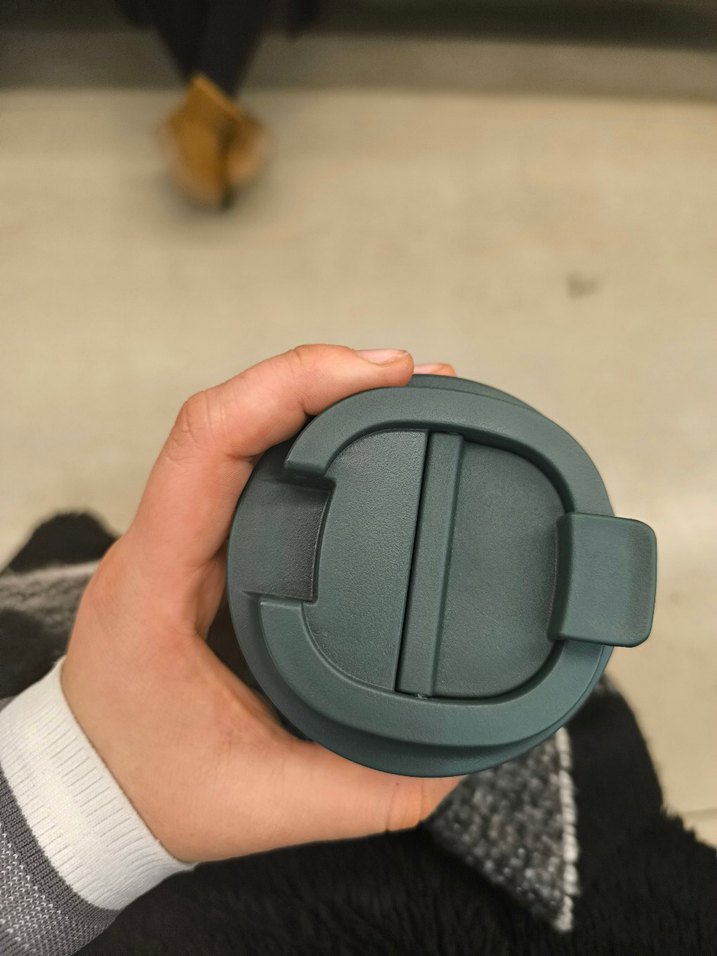 Starbucks gri desenli seyahat kupası - Görsel 3