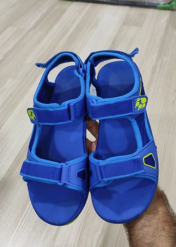 Jack Wolkskin Mavi Erkek Cırt Cırtlı Spor Sandalet - Görsel 6