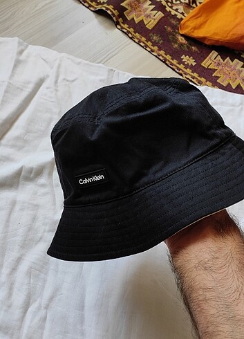 Calvin Klein Erkek Bucket Şapka Orjinal Üründür 