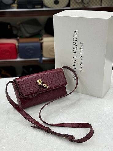 Bottega Veneta Bottega bordo çanta