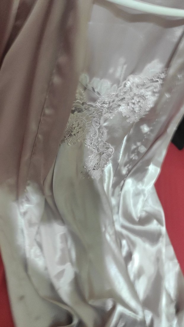 gecelik iç ve dışı takım  Sabahlık sateni çok güzel - Görsel 2