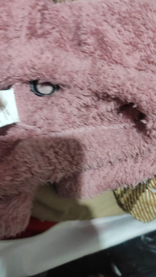 Pembe Peluş takım altı şortlu - Görsel 5