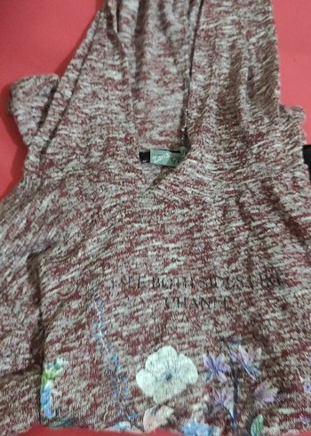 kapşonlu yumuşak çok güzel rengi - Görsel 5