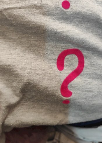 Gri Baskılı Hamile Tişörtü, Uzun Kollu, Salaş - Görsel 3