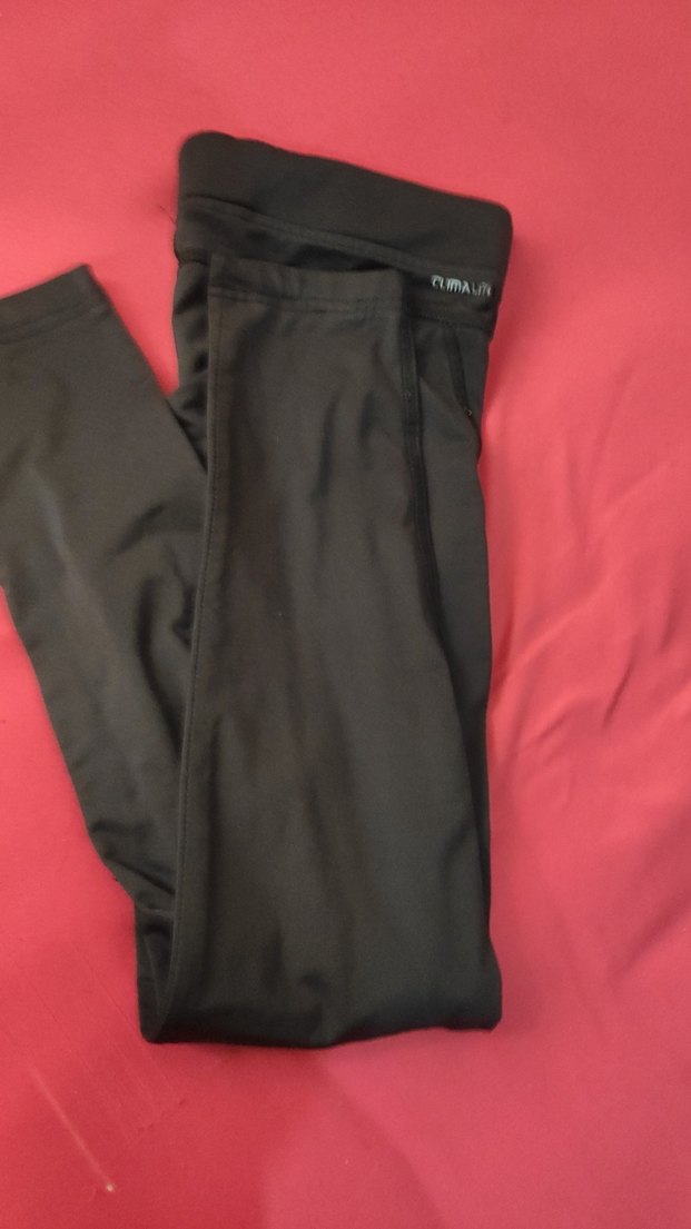 Siyah Adidas Kadın Spor Şortu Velcro Bantlı - Görsel 4