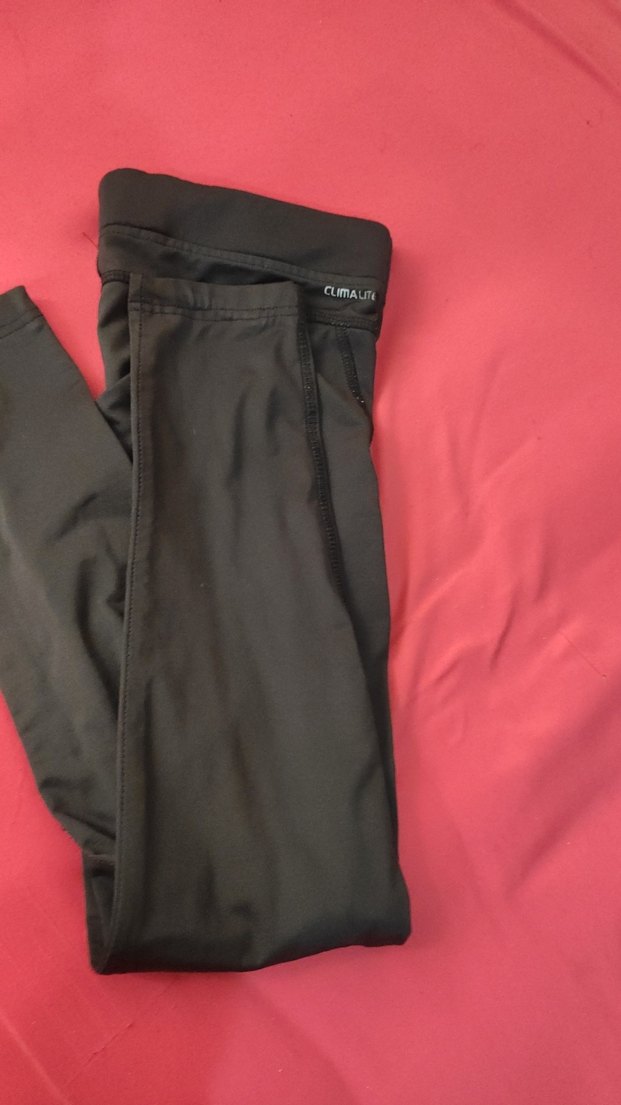 Siyah Adidas Kadın Spor Şortu Velcro Bantlı - Görsel 5