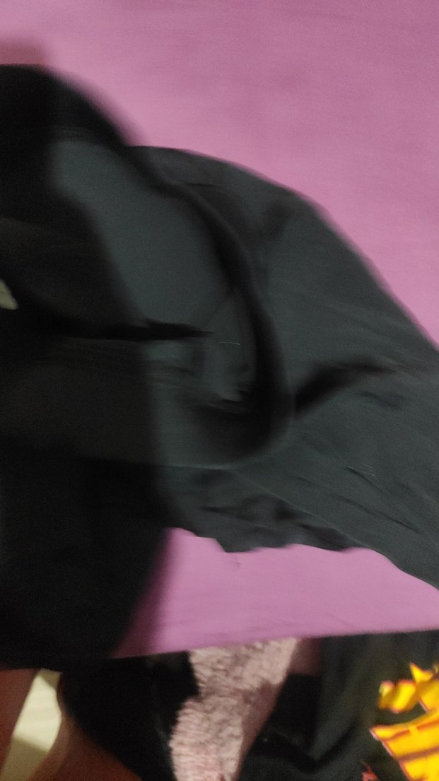 Siyah Esnek Belli Dar Kesim Mini Şort - Görsel 3