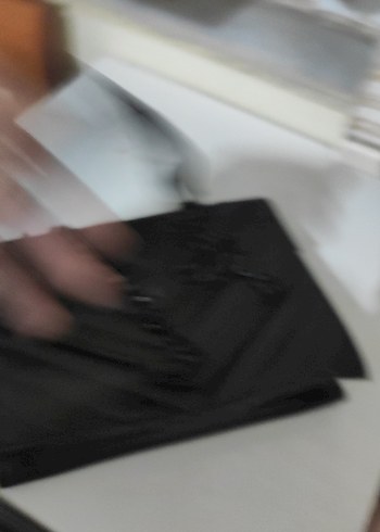 Zincir Detaylı Siyah Desenli Kadın kol ve el çantası Çantası - Görsel 4