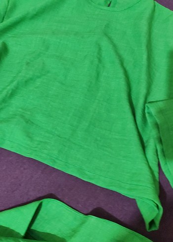 ikli takım etek ve üst s ve me uyumlu - Görsel 5