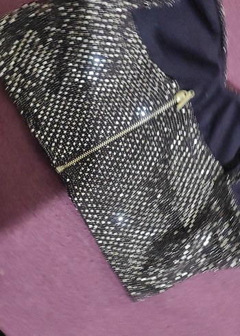 Kadın Payetli Mini crop esnek - Görsel 5