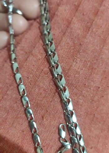 Gri Yılan Desenli  Zinciri ayarı var ama ne olduğu göremiyorum - Görsel 6