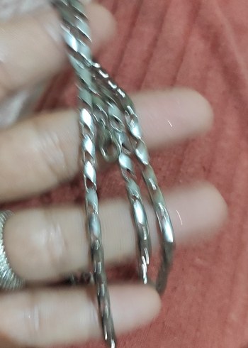 Gri Yılan Desenli  Zinciri ayarı var ama ne olduğu göremiyorum - Görsel 4