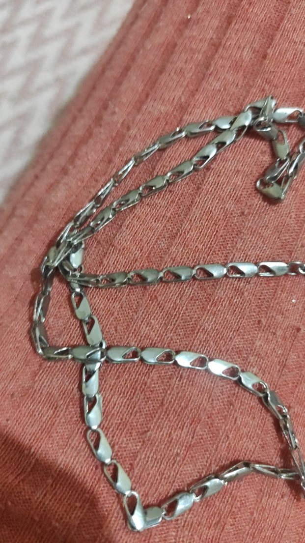 Gri Yılan Desenli  Zinciri ayarı var ama ne olduğu göremiyorum - Görsel 2