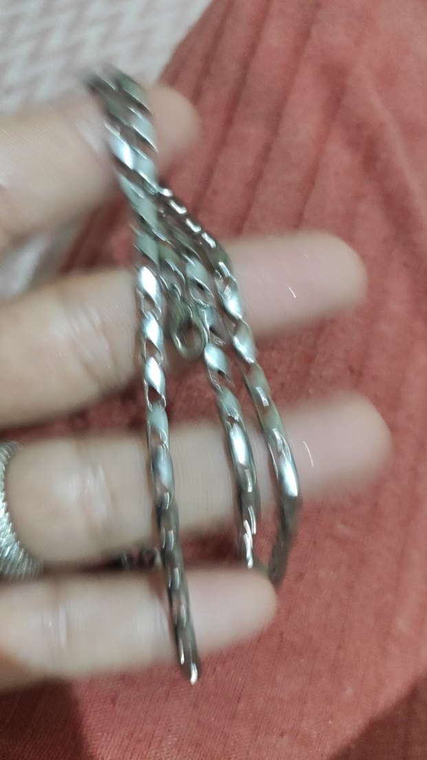 Gri Yılan Desenli  Zinciri ayarı var ama ne olduğu göremiyorum - Görsel 4