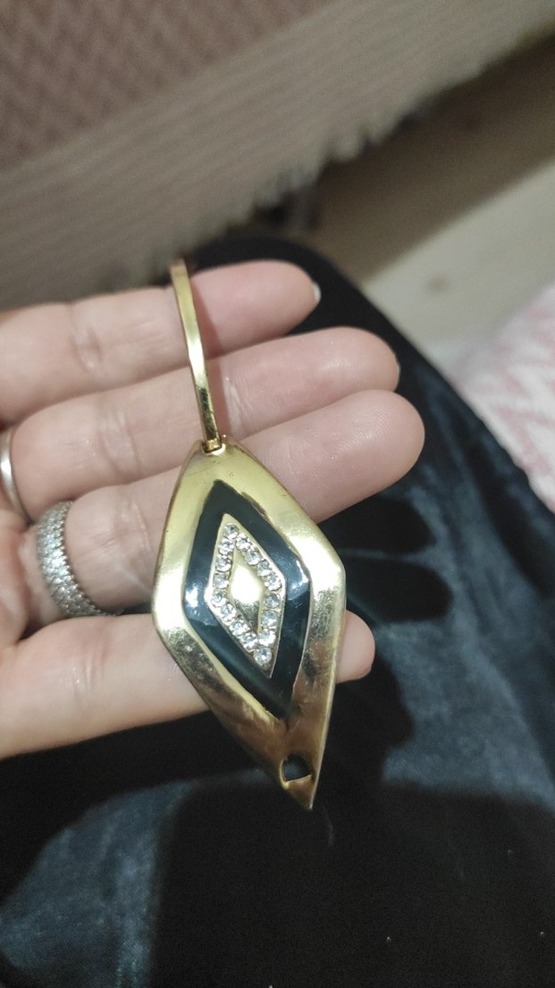 Altın Renkli Yılan Desenli Tokalı Kadın Kulak Manşeti - Görsel 2