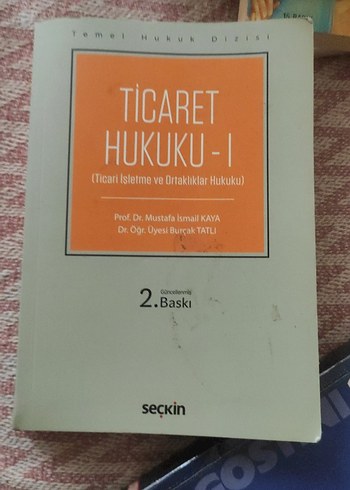 Ticaret Hukuku-1 Kitabı, 2. Baskı