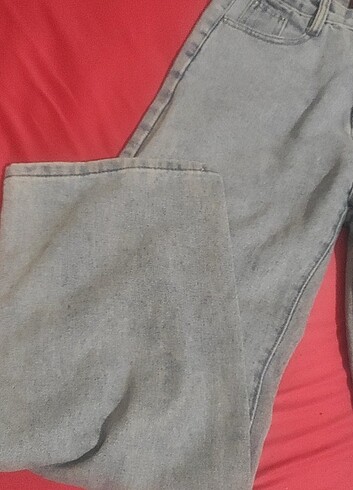 s Beden mavi Renk Bol paça pantolon