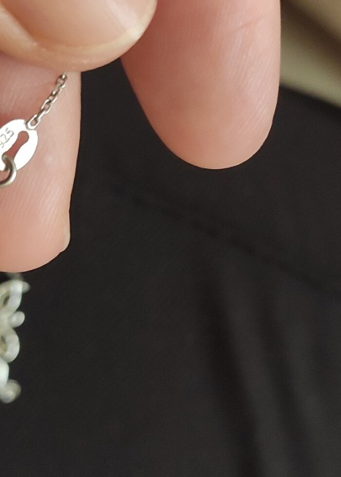 Gümüş kolye  - Görsel 3