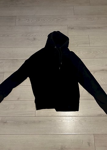 xl Beden Düz Siyah Uzun Kollu Kadın Üstü