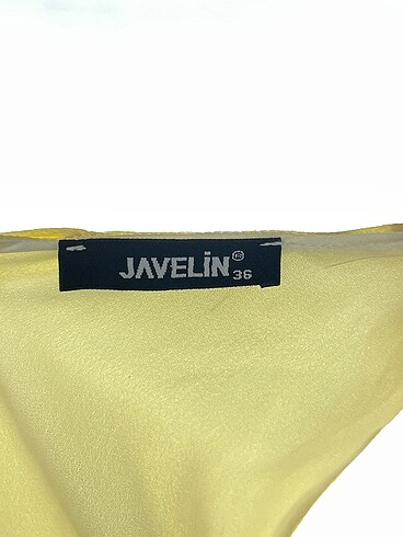 36 Beden sarı Renk Javelin Bluz %70 İndirimli.