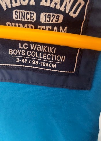 LC Waikiki Mavi Erkek Çocuk Fermuarlı Streetwear Ceket