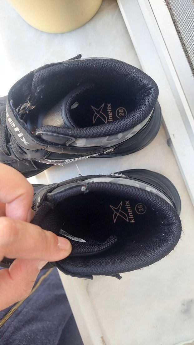 Kinetix Erkek Çocuk Siyah Spor Ayakkabı - Görsel 3