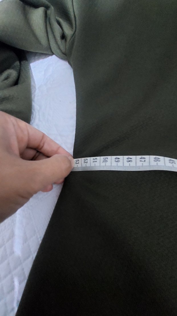 Kapüşonlu Gri-Yeşil Kadın Sweatshirt - Görsel 3