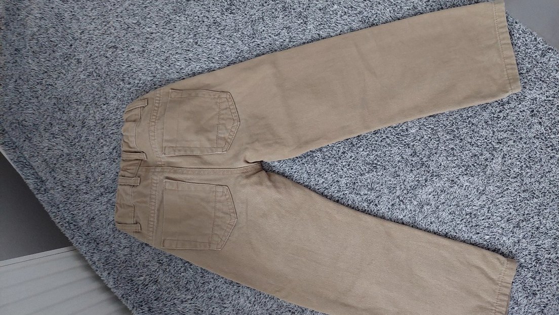 Süet Kemerli Normal Kesim Pantolon - Görsel 2