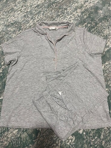 Hamile ve emzirme pijama takımı lohusa elbise gecelik - Görsel 3