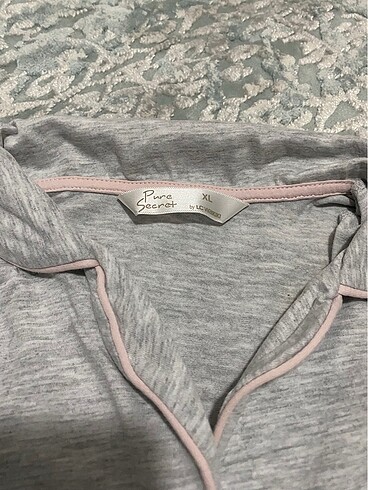 Hamile ve emzirme pijama takımı lohusa elbise gecelik - Görsel 4