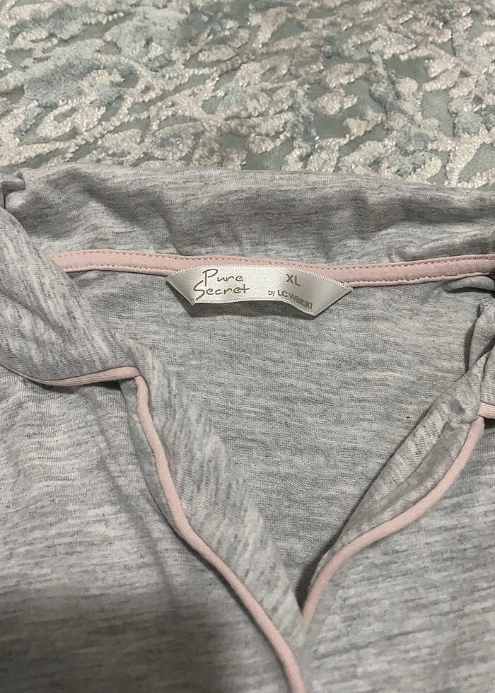 Hamile ve emzirme pijama takımı lohusa elbise gecelik - Görsel 4