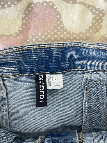 xs Beden H&M mini kot etek