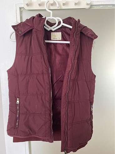 l Beden bordo Renk Bordo yelek