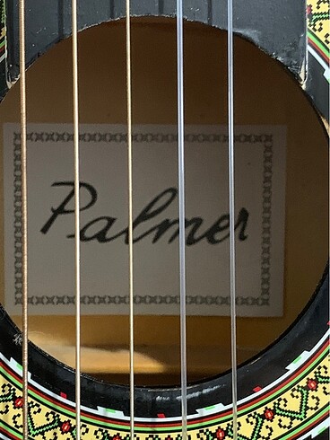  Beden Palmer 4/4 Yetişkin Siyah Klasik Gitar